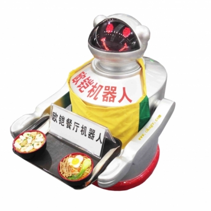供應(yīng)歐鎧餐廳機器人   無人搬運車
