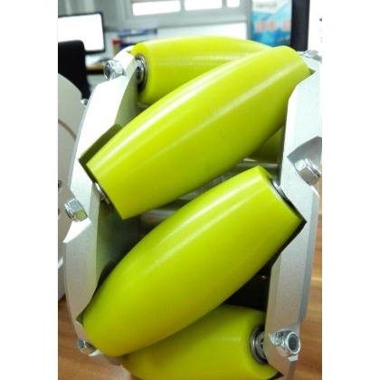203mm麥克納姆輪 工業(yè)級(jí)全向輪45度機(jī)器人輪子NM203A