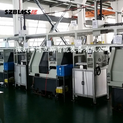 數(shù)控車床自動(dòng)送料機(jī)械手 自動(dòng)送料工業(yè)機(jī)器人 博立斯