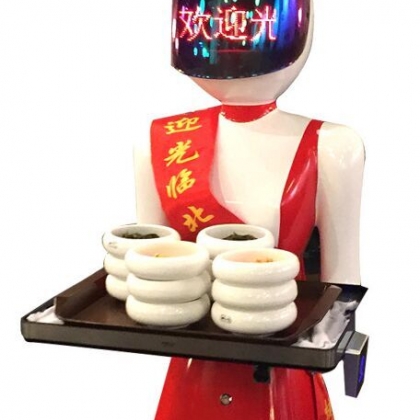 美女服務(wù)機器人