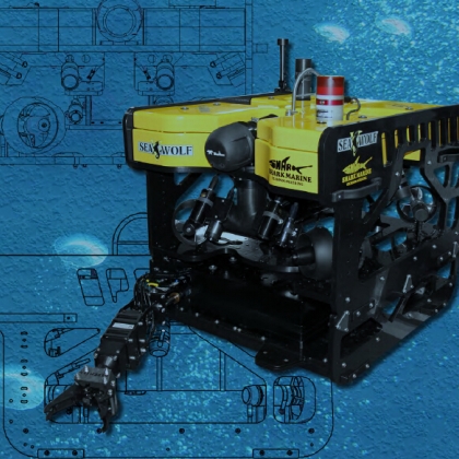 大洋經(jīng)略代理新一代智能水下機(jī)器人ROV Sea-Wolf 5 水下航行器