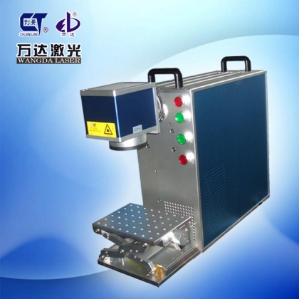 萬達(dá)機(jī)器人部件電器外殼電氣零件光纖激光鐳射雕刻刻字打字打標(biāo)機(jī)