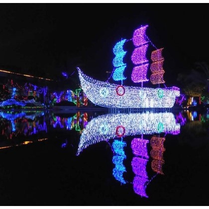 夜空中最亮的燈光節(jié)出租 主題燈光節(jié)租賃