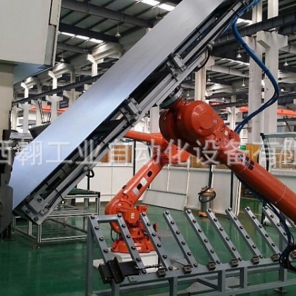 專注電器柜體/電梯門板ABB機器人折彎自動化生產(chǎn)線