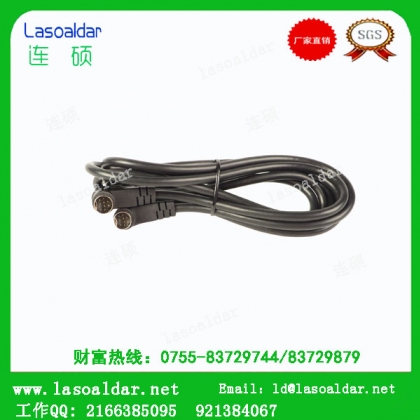 廠家直供電腦周邊線DIN CABLE延長線S端子線