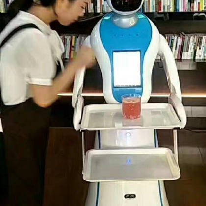 餐飲界第一神器 送餐傳菜機(jī)器人