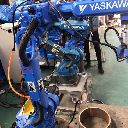 北方二手yaskawa安川工業(yè)機(jī)器人MH6焊接機(jī)器人現(xiàn)貨批發(fā)