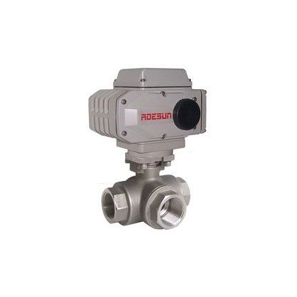 供應(yīng)Q915F-25P電動(dòng)內(nèi)螺紋三通球閥/不銹鋼電動(dòng)球閥