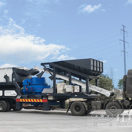 據(jù)說(shuō)這款油電兩用車載移動(dòng)式制砂機(jī)更好用，看看你選對(duì)了嗎？