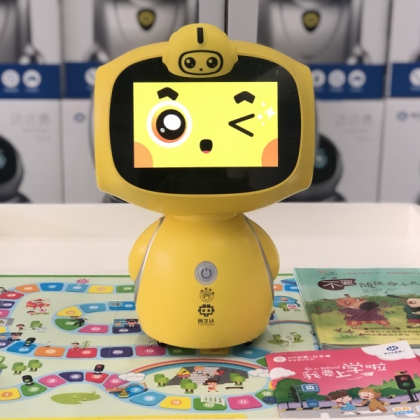 勇藝達(dá)機(jī)器人 小勇A2 名師講堂/AR繪本/安全教育/棋盤游戲/視頻監(jiān)護(hù)