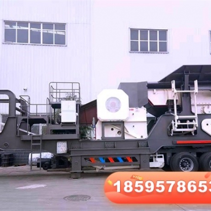 一臺產(chǎn)量100噸的車載碎石車多少錢?