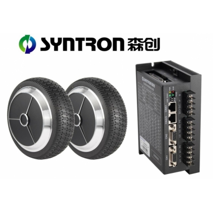 伺服電動輪+二合一伺服驅(qū)動器