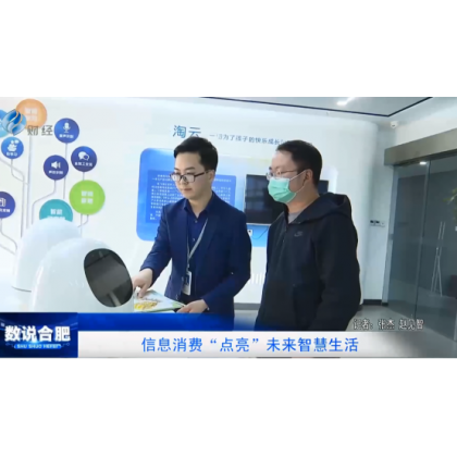 大數(shù)據(jù)、新體驗：合肥電視臺《數(shù)說合肥》關(guān)注淘云科技AI+兒童發(fā)展