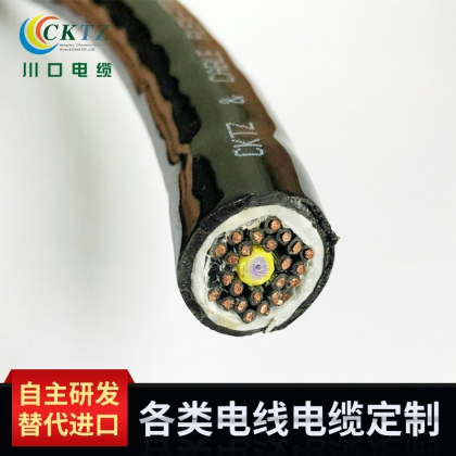 工業(yè)機(jī)器人高柔性拖鏈電纜 可替代進(jìn)口