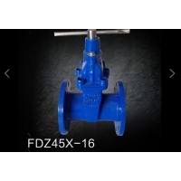 克瑞FDZ45X-16加密防盜軟密封閘閥 帶鎖法蘭閥門
