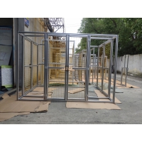 上海加工8080歐標(biāo)工業(yè)鋁型材圍欄 倉庫隔斷 安全防護(hù)欄價(jià)格