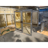 蘇州廠家加工工業(yè)安全圍欄 鋁型材定制隔斷圍欄現(xiàn)貨量大從優(yōu)