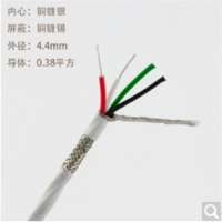特氟龍鍍銀三芯,四芯,六芯儀表屏蔽鍍銀線