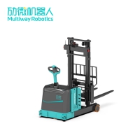 2021小前移式無(wú)人叉車-前移式agv叉車- 勱微機(jī)器人