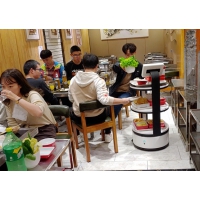 機器人廠家直供餐廳機器人 送餐傳菜機器人 無軌餐車