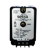 SETRA西特2641264系列壓差傳感器