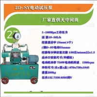 閥門壓力電動(dòng)試壓泵