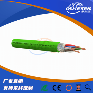 TOPGEBER?512?PUR編碼器拖鏈屏蔽反饋電纜
