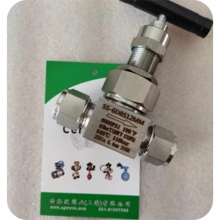 SS-6DBS12MM卡套針型截止閥