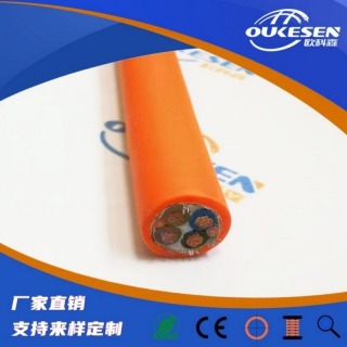 SK-C-PUR柔性伺服綜合電纜，伺服電機(jī)拖鏈電纜