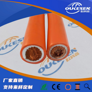 SK-TPE高強(qiáng)度單芯動(dòng)力線,柔性耐候耐磨拖鏈電纜