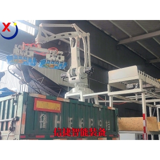 科技改變傳統(tǒng)作業(yè)方式，全自動(dòng)裝車機(jī)器人吉林玉米裝車