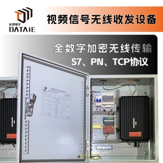 中控室遠程無線監(jiān)控斗輪機視頻及PLC信號遠程設備雙網無線監(jiān)控