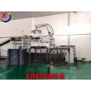 碼垛機(jī)器人逐步取代傳統(tǒng)人工，成為砂漿碼垛新選擇
